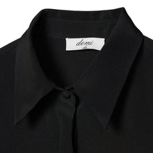 Load image into Gallery viewer, Classic Shirt - Black Crepe