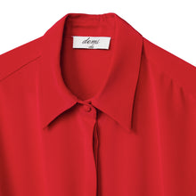 Load image into Gallery viewer, Classic Shirt - Cherry Crepe