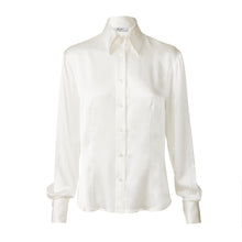 Load image into Gallery viewer, Fitted Shirt - Off white stretch
