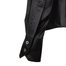 Load image into Gallery viewer, Fitted Shirt - Black stretch