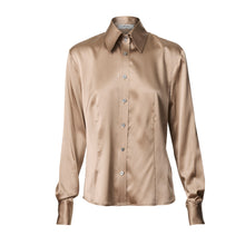 Load image into Gallery viewer, Fitted Shirt - Nougat stretch