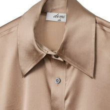 Load image into Gallery viewer, Fitted Shirt - Nougat stretch