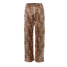 Load image into Gallery viewer, Pant - Leopard print silk