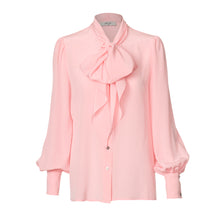 Load image into Gallery viewer, Pussy Bow Shirt - Petal pink