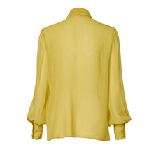 Load image into Gallery viewer, Pussy Bow Shirt - Wattle