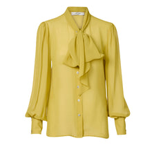 Load image into Gallery viewer, Pussy Bow Shirt - Wattle