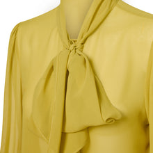 Load image into Gallery viewer, Pussy Bow Shirt - Wattle