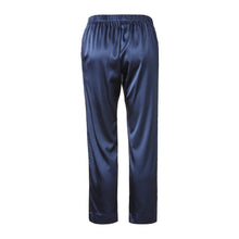 Load image into Gallery viewer, Slim pant - Navy silk