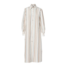 Load image into Gallery viewer, Shirt Dress - Almond Stripe