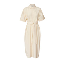 Load image into Gallery viewer, Shirt dress Vanilla