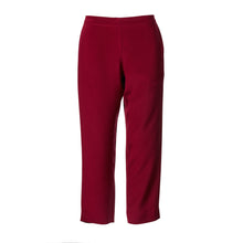 Load image into Gallery viewer, Slim pant - Claret crepe