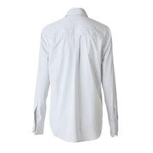 Load image into Gallery viewer, Slim shirt - Silver grey stripe