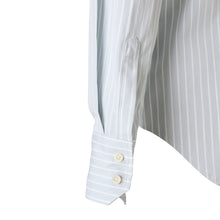 Load image into Gallery viewer, Slim shirt - Silver grey stripe