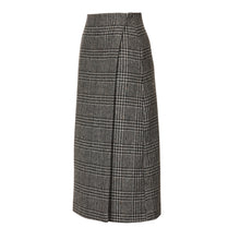 Load image into Gallery viewer, Wrap Skirt - Wool check