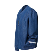 Load image into Gallery viewer, Bomber Jacket - Dark denim
