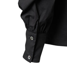 Load image into Gallery viewer, Pussy Bow Shirt - Black