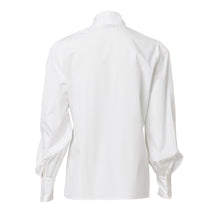 Load image into Gallery viewer, Pussy Bow Shirt - White