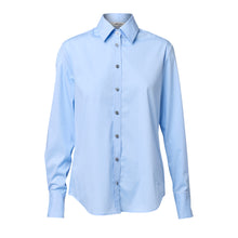 Load image into Gallery viewer, Slim shirt - Blue cotton
