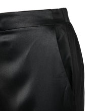 Load image into Gallery viewer, Slim pant - Black silk