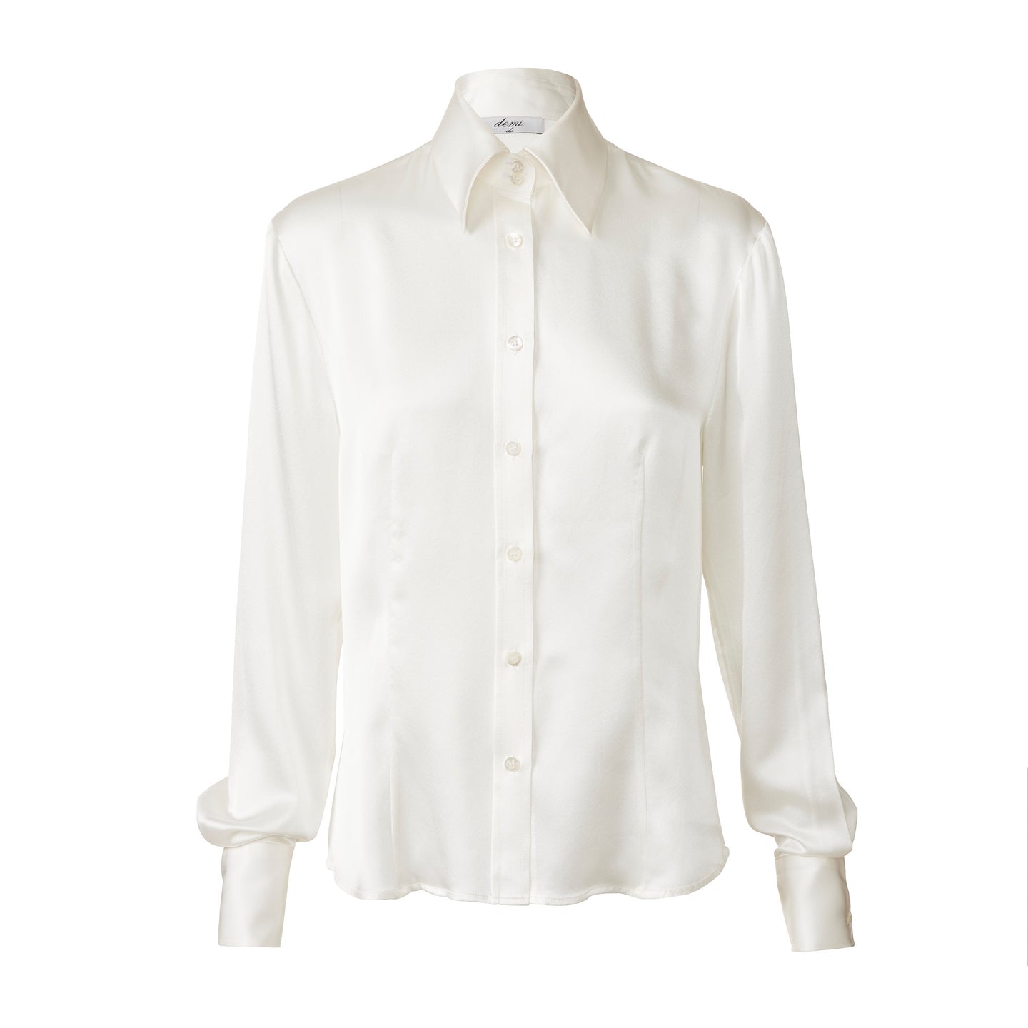 Fitted Shirt - Off white stretch