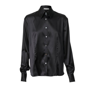 Fitted Shirt - Black stretch