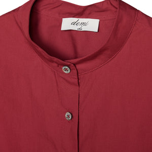 Grandpa shirt - Burgundy