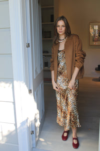 Slip dress - Leopard print