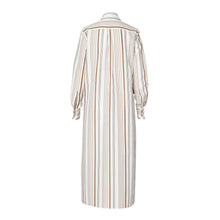 Load image into Gallery viewer, Shirt Dress - Almond Stripe
