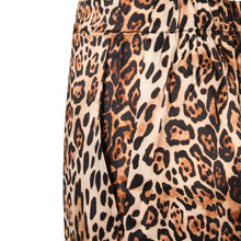 Load image into Gallery viewer, Slim pant -Leopard silk
