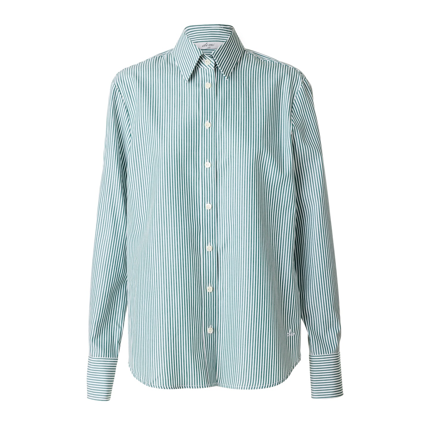 Slim shirt - Green stripe