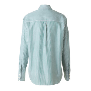 Slim shirt - Green stripe