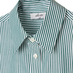 Slim shirt - Green stripe