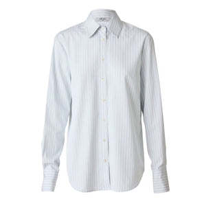 Slim shirt - Silver grey stripe