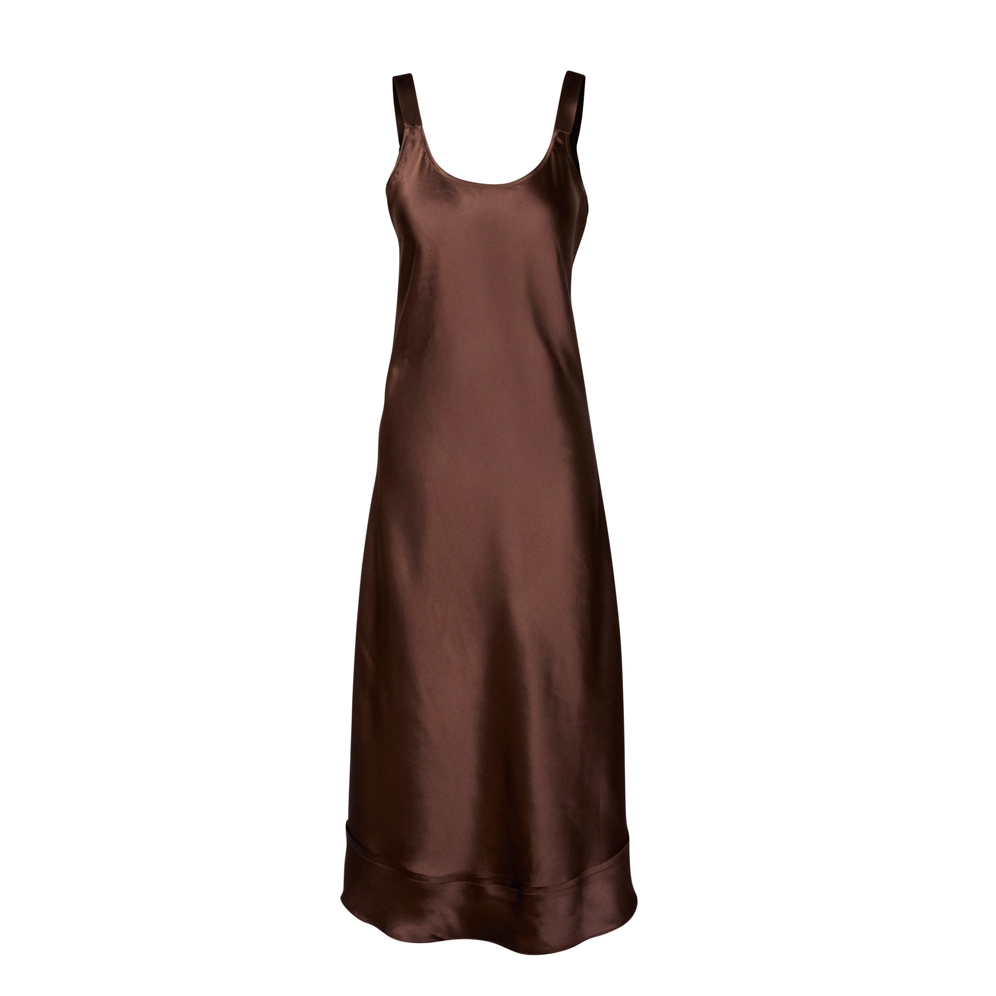 Slip dress Chocolate demi ds Slip dress Chocolate demi ds