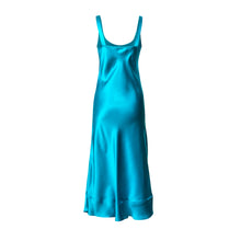 Load image into Gallery viewer, Slip dress Peacock
