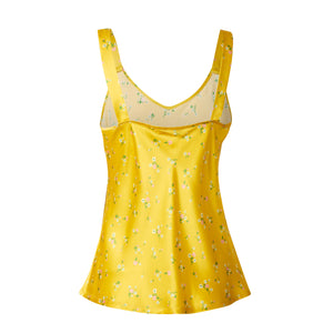 Camisole - Yellow floral print