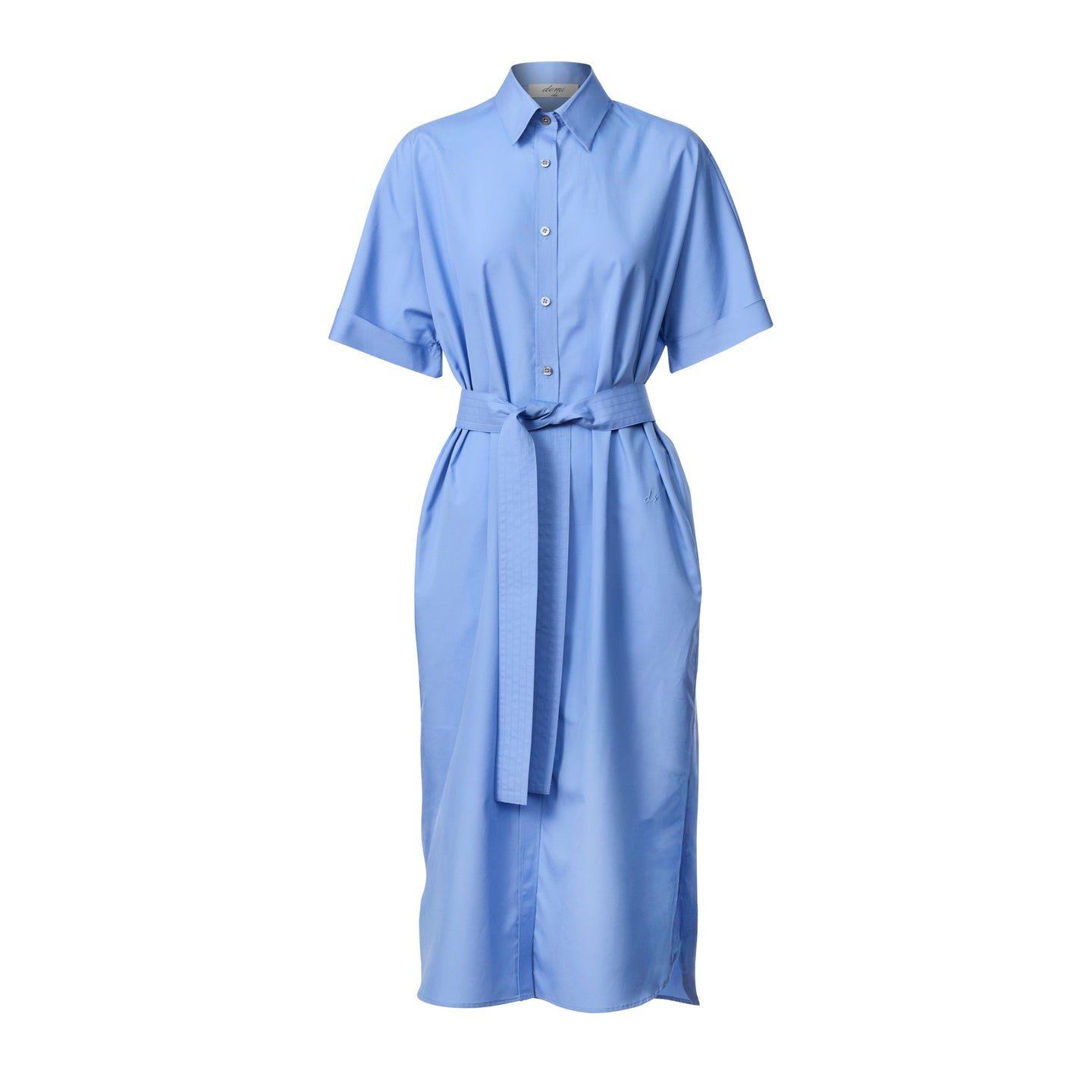 Shirt dress Cornflower