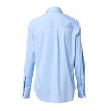 Load image into Gallery viewer, Slim shirt - Blue cotton
