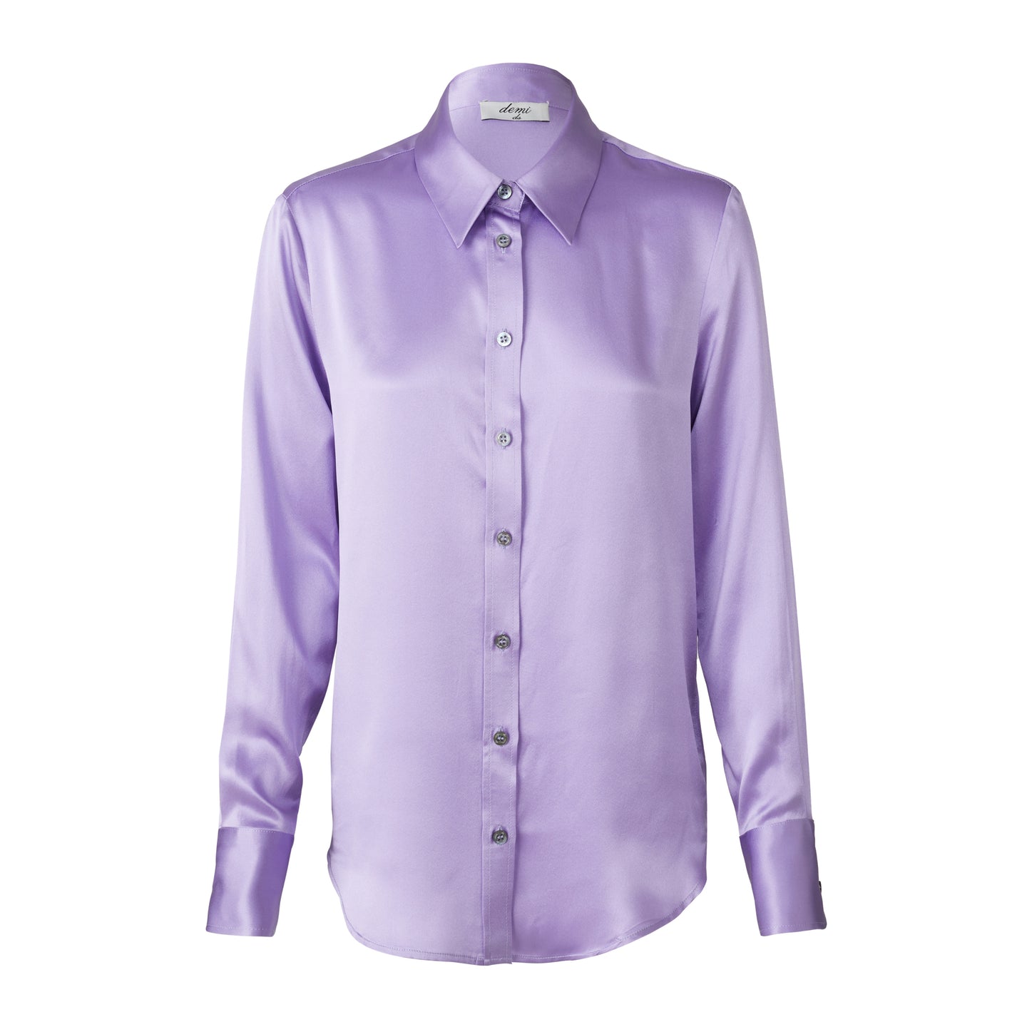 Slim Shirt - Lavender silk