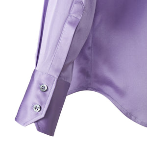 Slim Shirt - Lavender silk